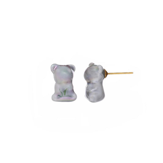 Cute Stud Earring - Baby Bear