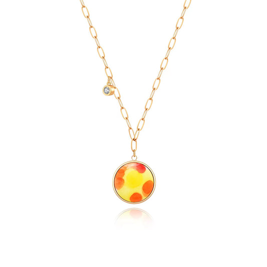 Color Intrigue Porcelain Necklace - Fantasy