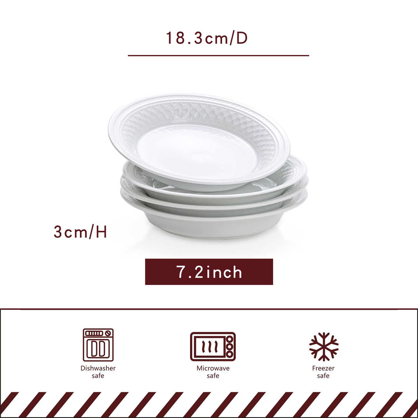 Dinnerware Plate Tableware Plate Serving Plate White Plate