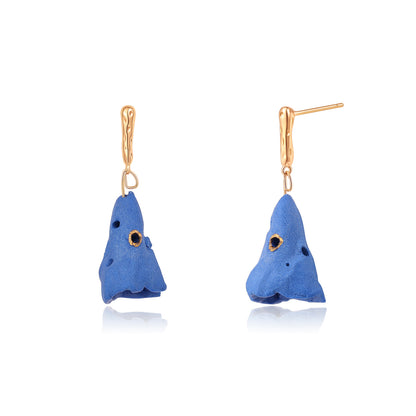 Fashion Jewelry-Stylish Drop Earring-Ceramic-Handmade