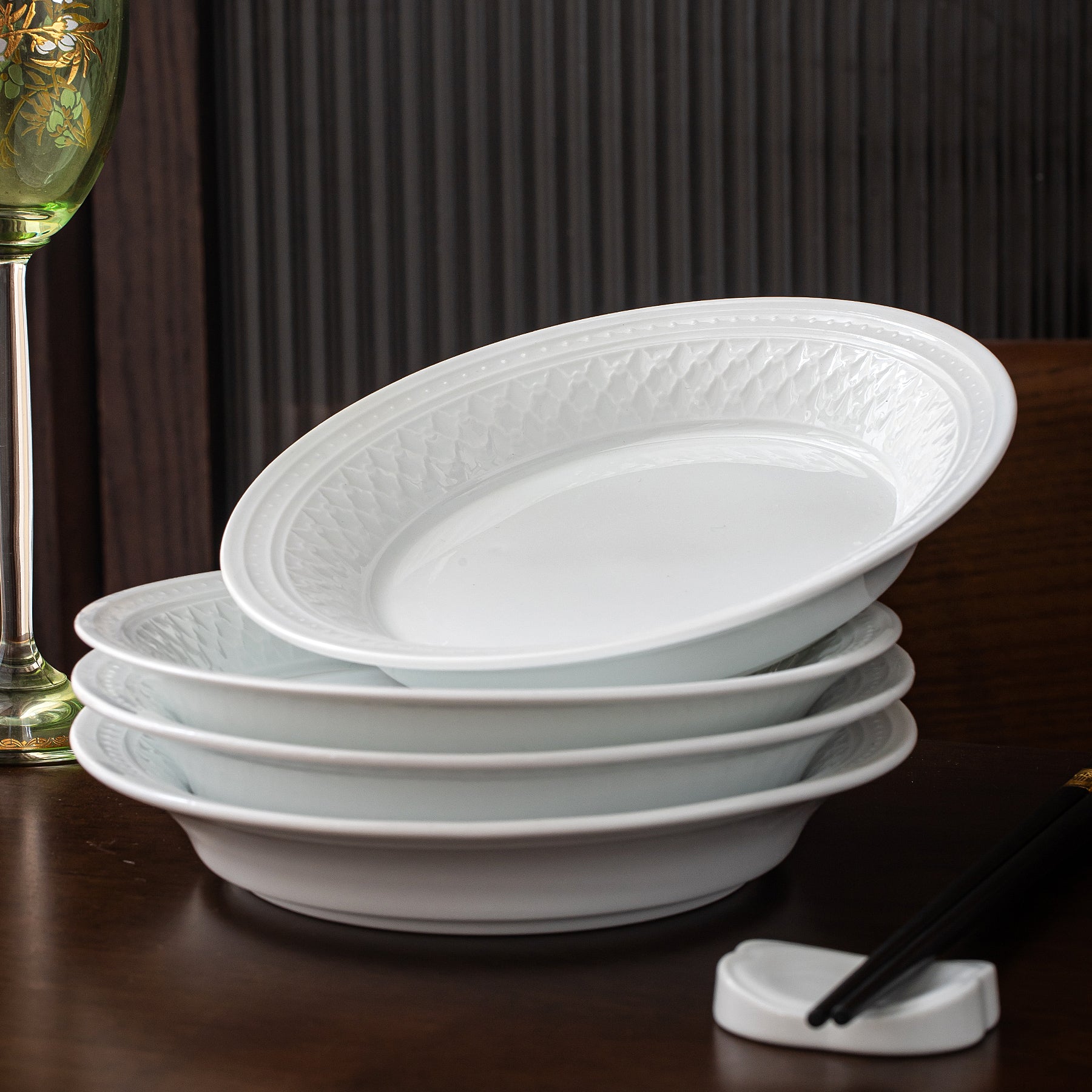 Fine Ceramic Dinnerware Serving Plate Breakfast Plate-High Class/Durable