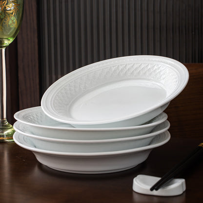 Fine Ceramic Dinnerware Serving Plate Breakfast Plate-High Class/Durable