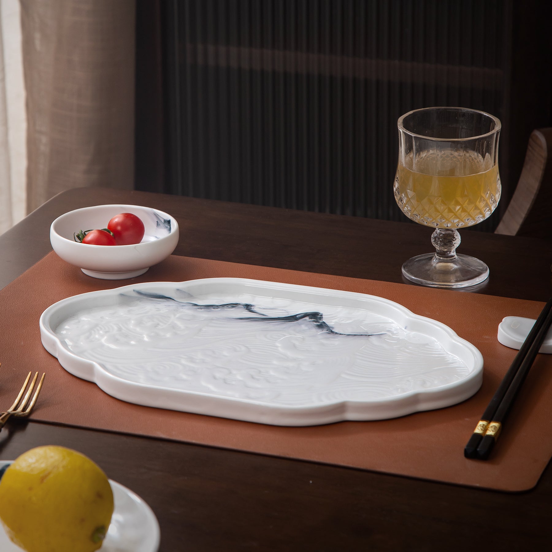 Fine Ceramic Dinnerware Serving Plate Sushi Plate-High Class/Durable