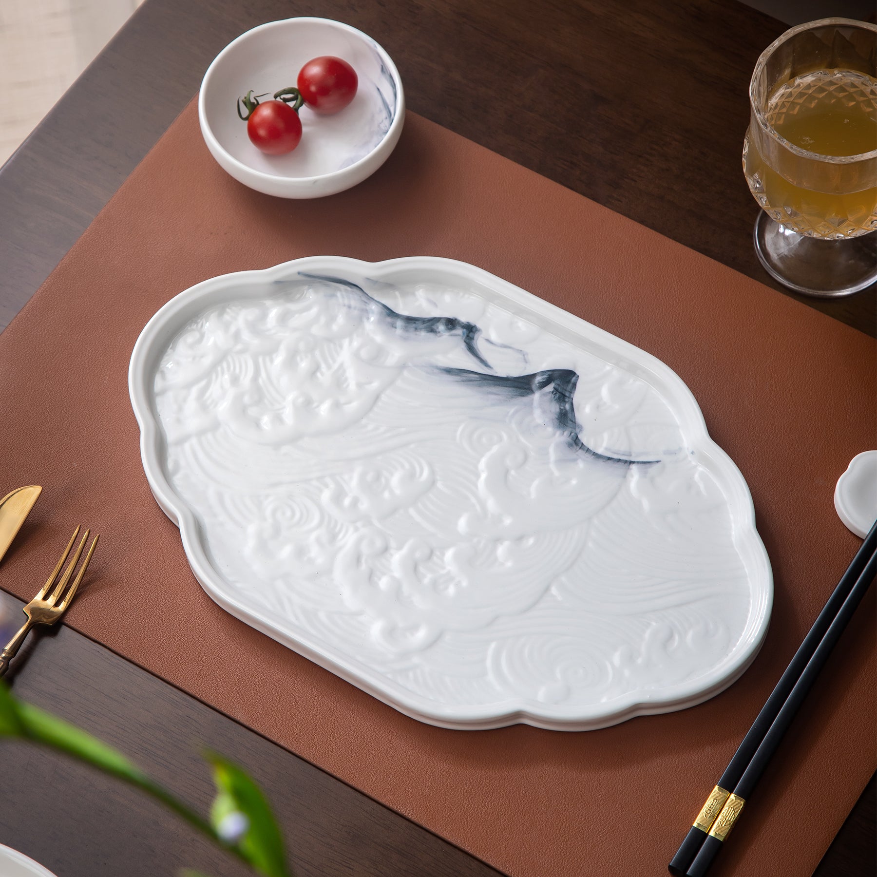 Fine Ceramic Dinnerware Serving Plate Sushi Plate-High Class/Durable