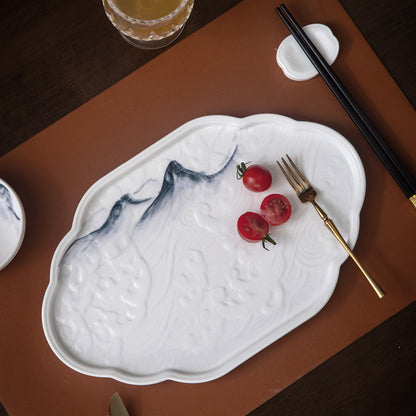 Fine Ceramic Dinnerware Serving Plate Sushi Plate-High Class/Durable