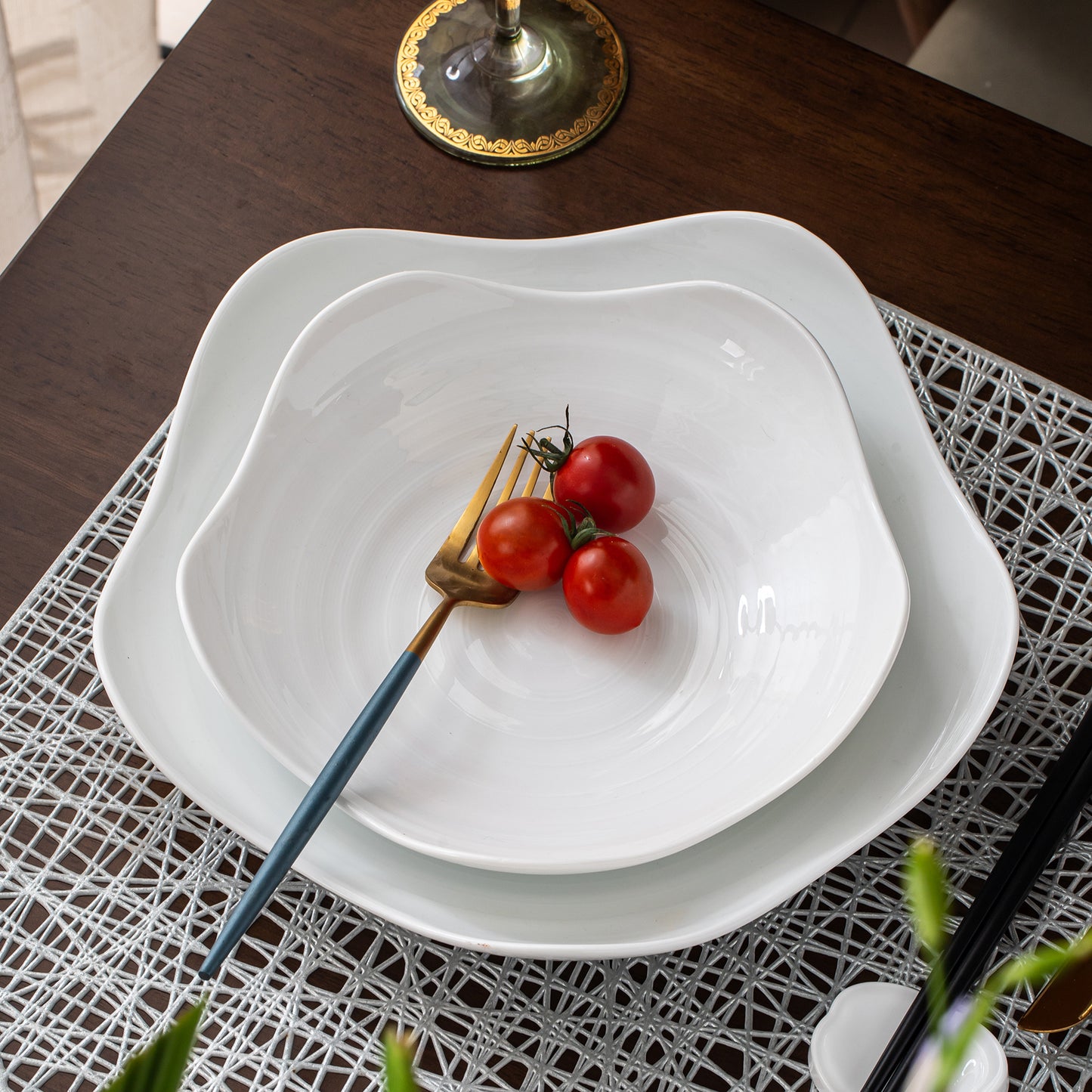 Fine Ceramic Dinnerware Serving Plate Fruit Plate-High Class/Durable